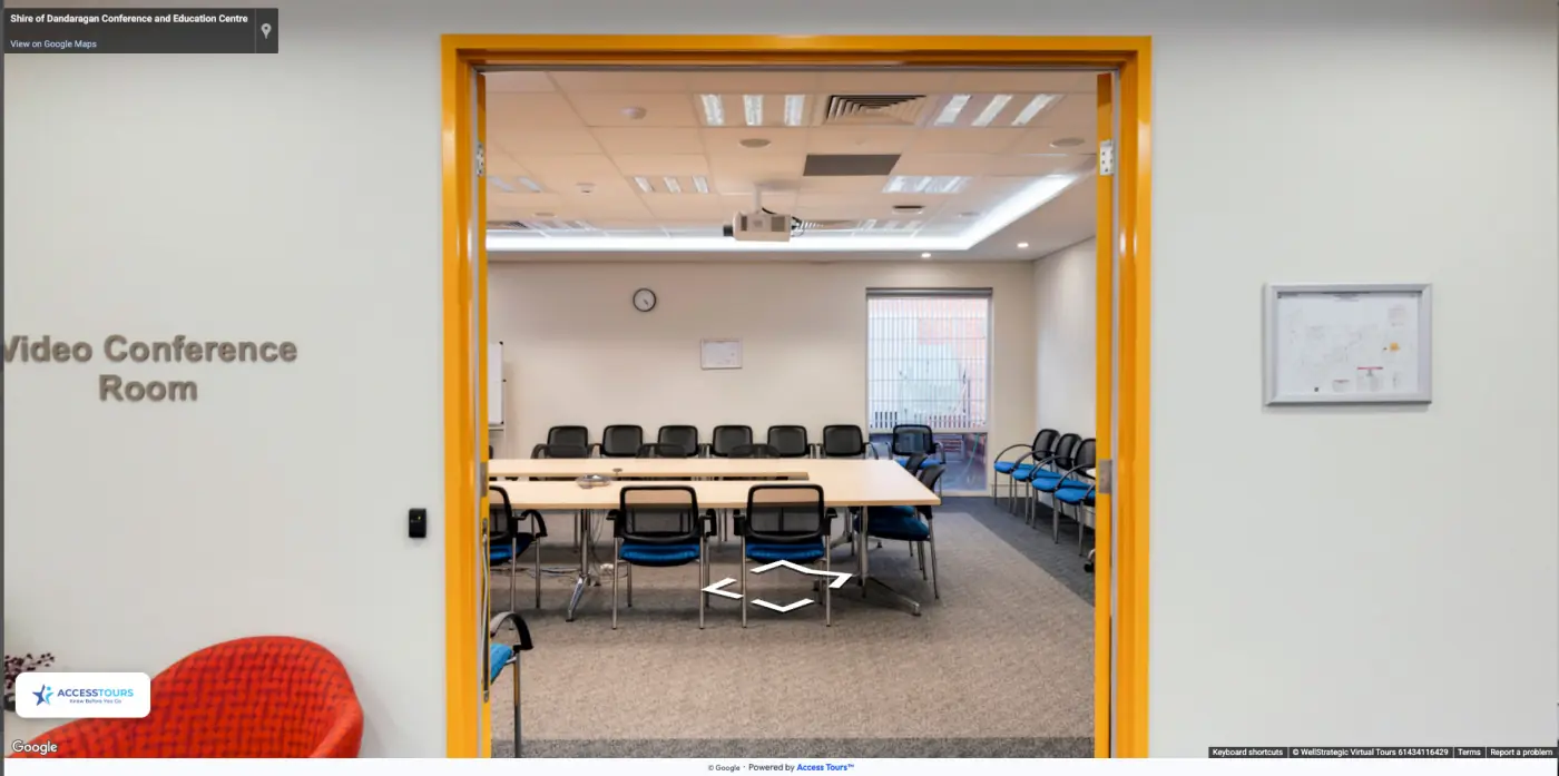 Standard Google Street View virtual tour without Access Tours accessibility controls or labelled access points.